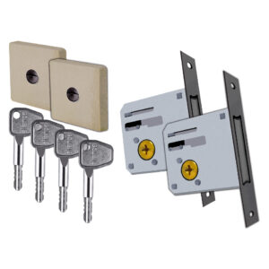 TRAVA SEG DUPLA QUADRADA F-2000 BL
