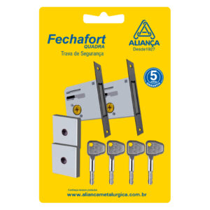 TRAVA SEG DUPLA QUADR BLISTER F2000 CR