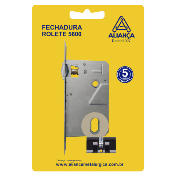 FECHADURA ROLETE F-5600/20 BL BLISTER