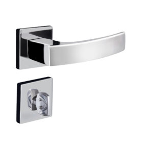 FECHADURA QUADRATTA CURVA WC 4203 CR