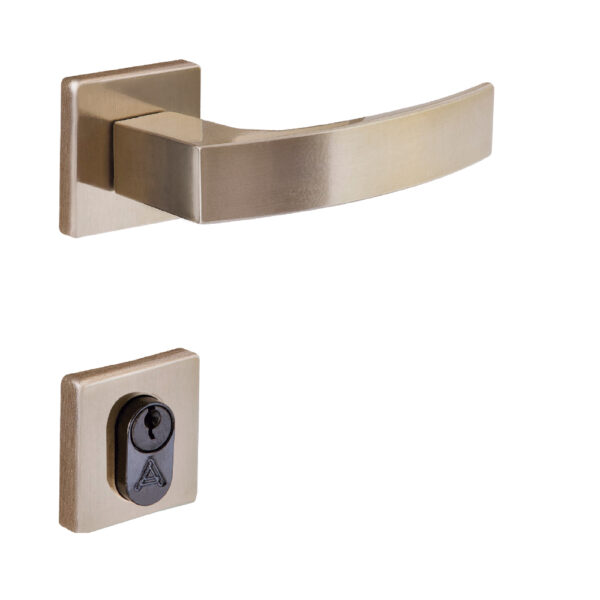 FECHADURA QUADRATTA CURVA EXT 5201 BL