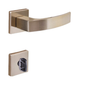 FECHADURA QUADRATTA CURVA WC 5203 BL
