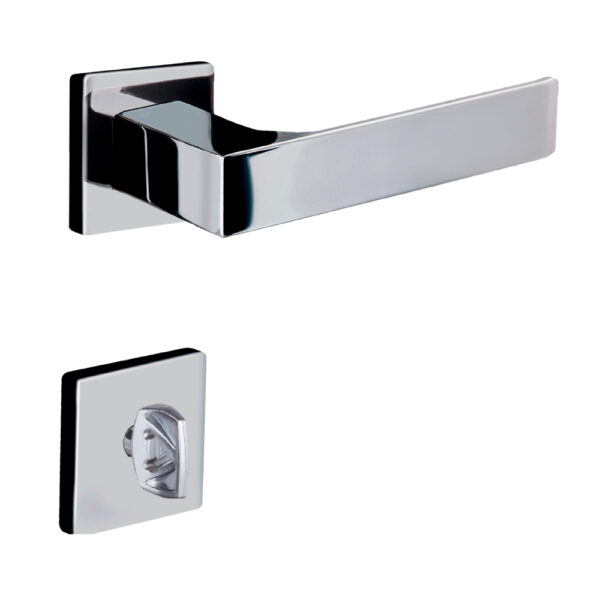 FECHADURA QUADRATTA RETA WC 5303 CR