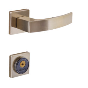 FECHADURA QUADRATTA CURVA TETRA 55520 BL