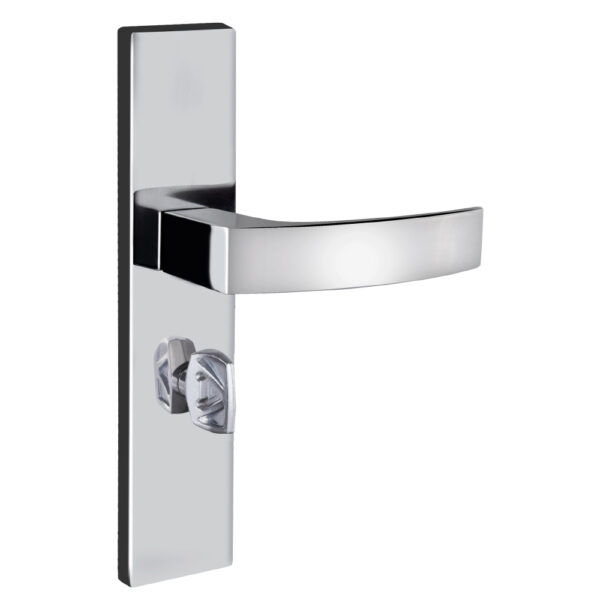 FECHADURA QUADRATTA CURVA WC 4213 CR