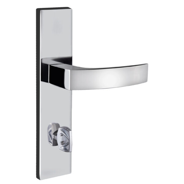 FECHADURA QUADRATTA CURVA WC 5213 CR