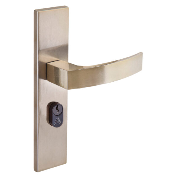 FECHADURA QUADRATTA CURVA EXT 4211 BL