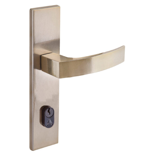 FECHADURA QUADRATTA CURVA EXT 5211 BL