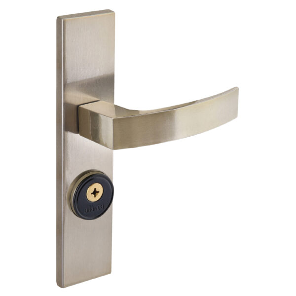 FECHADURA QUADRATTA CURVA TETRA 4210 BL