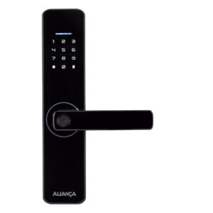 FECHADURA DIGITAL TITAN EMBUTIR/WI-FI – PRETA